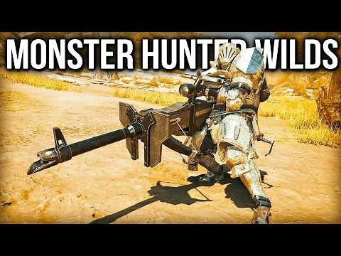 Monster Hunter Wilds NEW Heavy Bowgun Gameplay Reveal & Overview Guide Trailer! (Monster Hunter 6)
