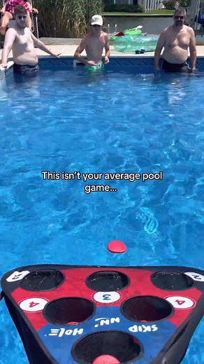 Hey Parents!  Ready to Play Pool Cornhole, Skip, and Score with your kids!  56% Summer Discount Live! SKIP NN’ HOLE Starter is perfect for pool or backyard fun!  Challenge your friends and show off your skipping skills! Grab yours now and get discount — don’t miss out on the fun  | SCORE NN' HOLE | Facebook