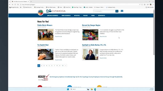 HHS Intranet Preview