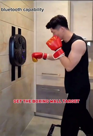 POV: You Train Like a Boxer at Home 🥊#boxingworkout#boxingtraining#homeworkout#boxingwall#fitnesss