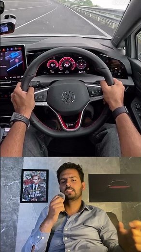 267 kmph vw golf gti 🤯