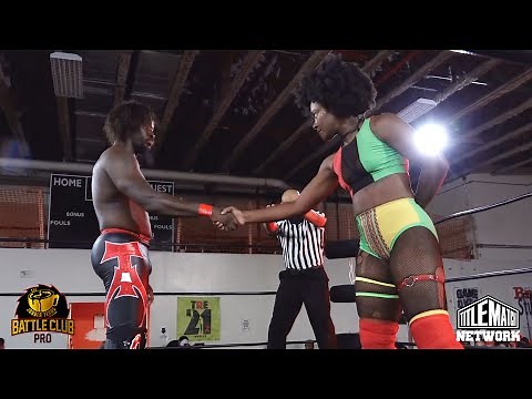 Trish Adora vs Trever Aeon (Intergender Wrestling) Battle Club Pro/Jobber Tears
