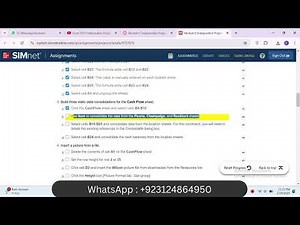 Excel 2021 In Practice - Module 6 Independent Project 5-4 | Excel 2021-Ch 6 Independent Project 5 4
