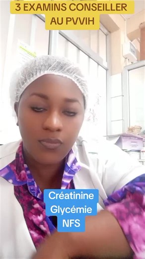 Examens médicaux : Créatinine, Glycémie et NFS