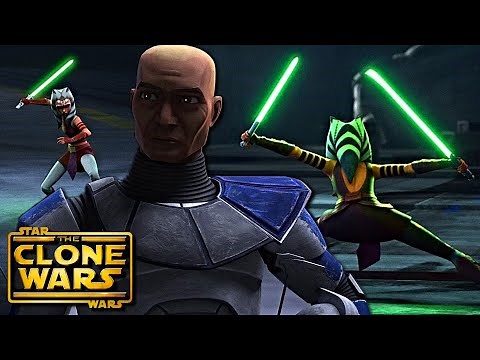 Ahsoka Tano Training With The Clones Scenes - Star Wars: Tales Of The Jedi