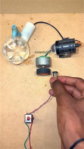 Dc_Motor How to Run a Mini Water Pump and LED Light with a Coreless Motor