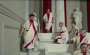 One of the most historically accurate depictions of the death of Caesar. 'Carry On Cleo', 1964. (Reposted via @fakehistoryhunt) | Touted Folly