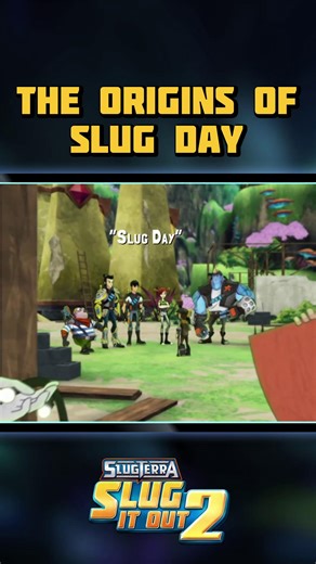 Slug Day sure sounds a lot like another holiday... 😉 | Slugterra