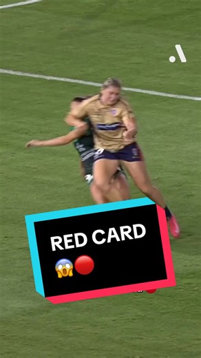 🎥 2025 Most watched video #4: Sheridan Gallagher’s first career red card 🔴 #fyp #footballtiktok #football