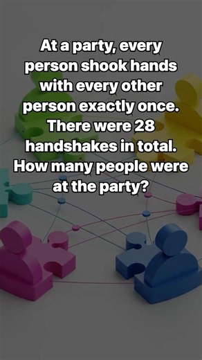 Are You A Genius? The Handshake Puzzle 💡