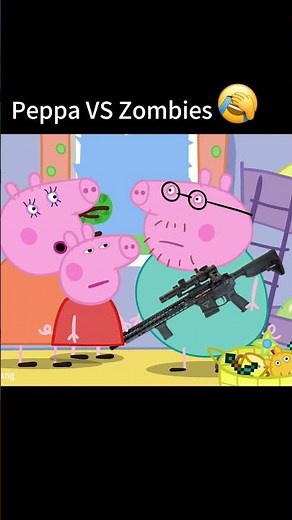 Peppa VS zombies