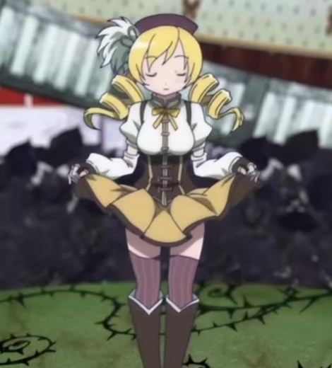 Tomoe Mami Births Guns in Shocking Scene