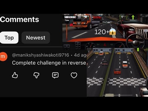 Dr.driving Successfully completed the reverse challenge💀😱