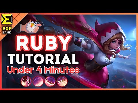 4-Minute Ruby Tutorial in EXP Lane || (MLBB S35) 2025