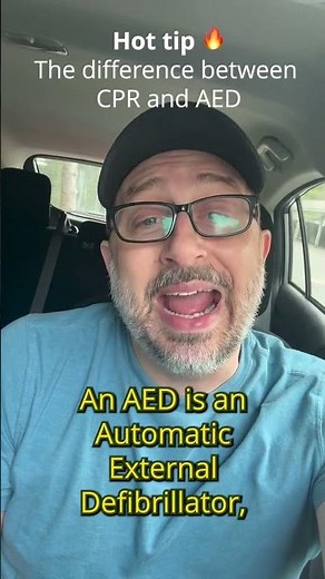 Hot Tip: The difference between CPR and AEDs