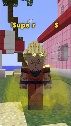 How to go Super Saiyan in Minecraft - Dragon Ball Super