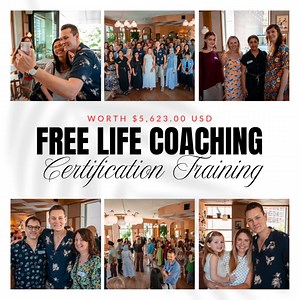 ⭐ FREE LIFE COACHING CERTIFICATION (Worth $5,626.00) ⭐ Become an...