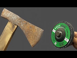 An easy way to sharpen an axe to razor sharpness! Great idea from WELD VTQ