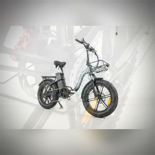 A New Level of Range | Y20 Pro Gray-Black Gradient Folding Bike
