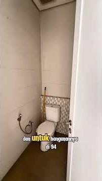 Rumah siap huni, lokasi hoek, 2 lantai 3 kamar tidur, luas tanah 137 meter fasilitas lengkap