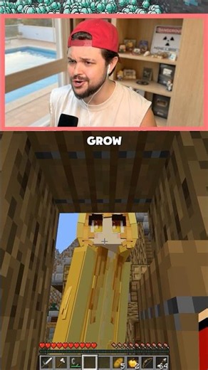 One Day With TALL CHIKA… 😨 - Minecraft Animation #shorts