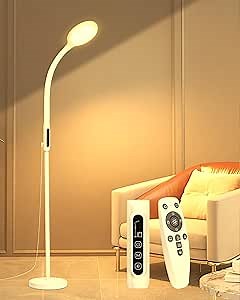 Aoife Light Therapy Lamp, 11000 Lux Sun Light Therapy Lamp, UV-Free Sunlight Lamp, 10 Brightness Levels, Full Spectrum Happy Therapy Lamp