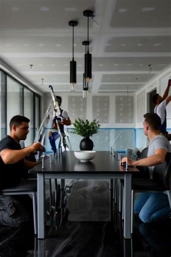 2026 Luxury Dining Room Epoxy Floor Transformation | Onyx Chrome Metallic Makeover.