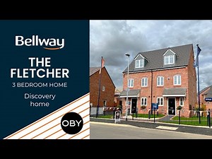 The Fletcher a 3 bedroom house By bellway homes 💡Discovery home💡addition