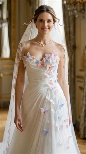 Dream Bridal Moment 👰✨ | Romantic White Wedding Dress | Eternal Bridal Couture