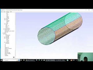 8.1. 3D pipe geometry + Mesh using GMSH + export + import to openFoam, Visualisation in paraView