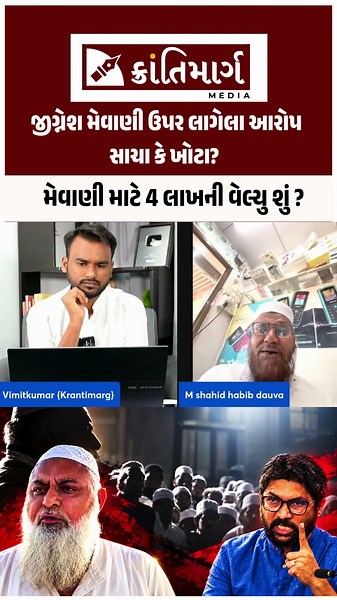 મેવાણી માટે 4 લાખની વેલ્યુ શું ?Jignesh Mevani ઉપર લાગેલા આરોપ સાચા કે ખોટા?