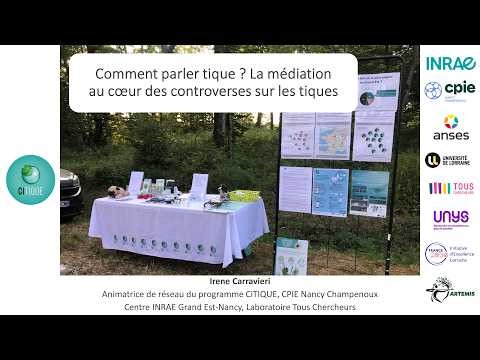 Comment parler tique ? La médiation au cœur des controverses sur les tiques