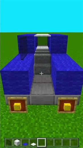 NOOB vs PRO vs HACKER Building a Car in Minecraft#shorts