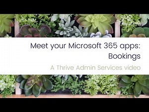 Meet your Microsoft 365 Apps: Bookings