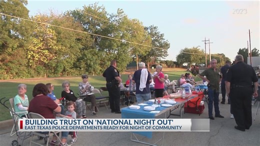 2025 National Night Out happening across East Texas on Tuesday