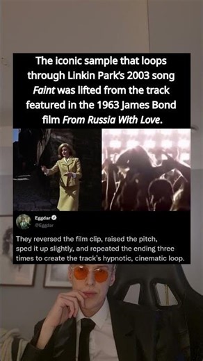 The iconic sample that loops through Linkin Park's 2003 song Faint was lifted from the track