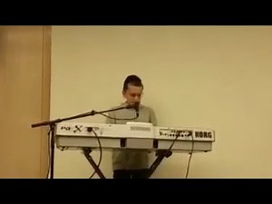 Shulem Brodt Singing And Playing The Davenen Song