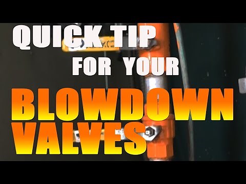 Boiler Blowdown Valves - Boiler Room Tips
