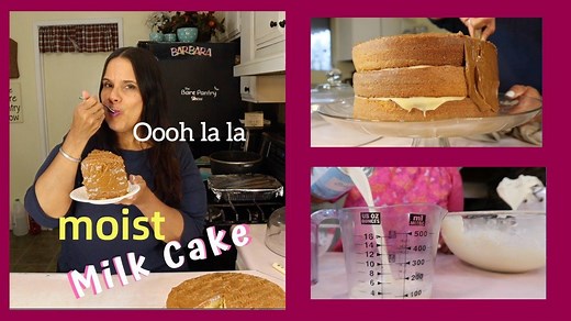 If you'd like to make Belizean Milk Cake that is moist and light then this is the recipe for you. This cake uses all the basic ingredients that would normally be found in your pantry. The frosting is made from boiling a can of sweetened condensed milk to make a caramel that's commonly knowsn as dulce de leche. The filling is made from home made lemon curd. Ingredients 1 1/8 c. salted butter (softened) 2 1/3 c. sugar 5 eggs 1 tsp. pineapple or lemon extract 2 1/2 c. all purpose flour (sifted) 1 T