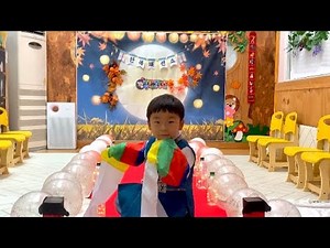 한복패션쇼- 초록나라어린이집 추석 한복패션쇼/ 무드등만들기/추석/한복/추석행사