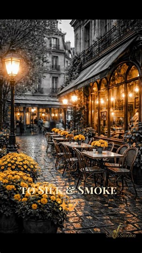 Midnight Jazz Lounge ☕ Autumn Café Vibes in Paris 🌙
