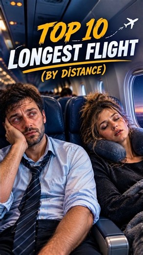 top10 longest flight of the world(by distance)