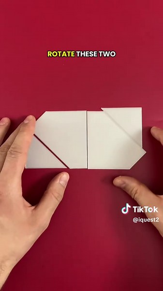 Can You Build a Rectangle with 4 Pieces? IQ Test