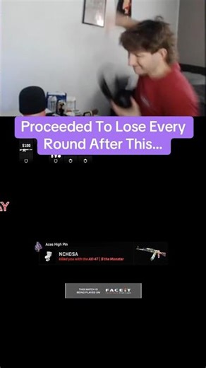 1st round means everything in Counter-Strike… #cs2 #csgo #counterstrike #gaming #streamer