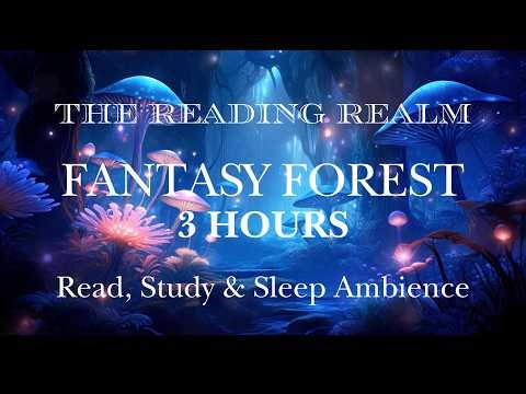 Bioluminescent Night Forest ✨ Fantasy Alien Nature Ambience for Sleep, Relaxation & Study (3 Hours)