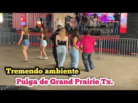 Tremendo ambiente en la pulga de Grand Prairie Tx