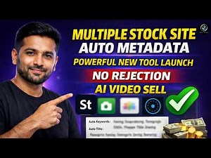 How To Generate Videos & powerful tool auto Metadata for Multiple Stock Sites (Without Rejection)