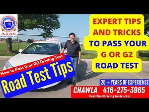 Road Test Tips - 2023 - Don't Fail! Master These 10 Tips and Pass Your Ontario Driving Test Today