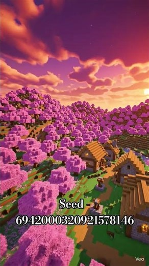 Exploring Minecraft's NEW Cherry Grove Village Biome