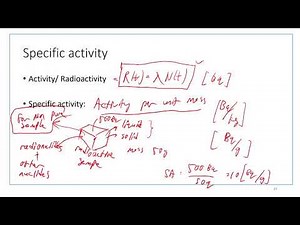 Specific Activity of Radioactive Material
